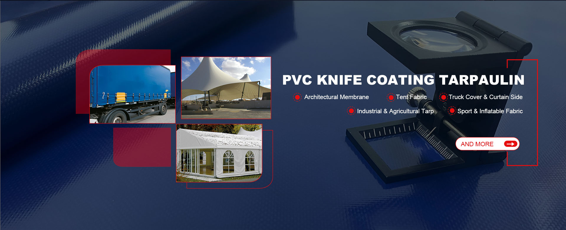 ຈີນ PVC ມີດເຄືອບເຄືອບ Tarpaulin